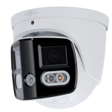 Cámara Turret IP X-Security 8 Megapíxel - Active Deterrence | SMD 4.0 - 2 Lentes 2.8 mm / Dual Light 20m - WDR 120 dB | Micrófon