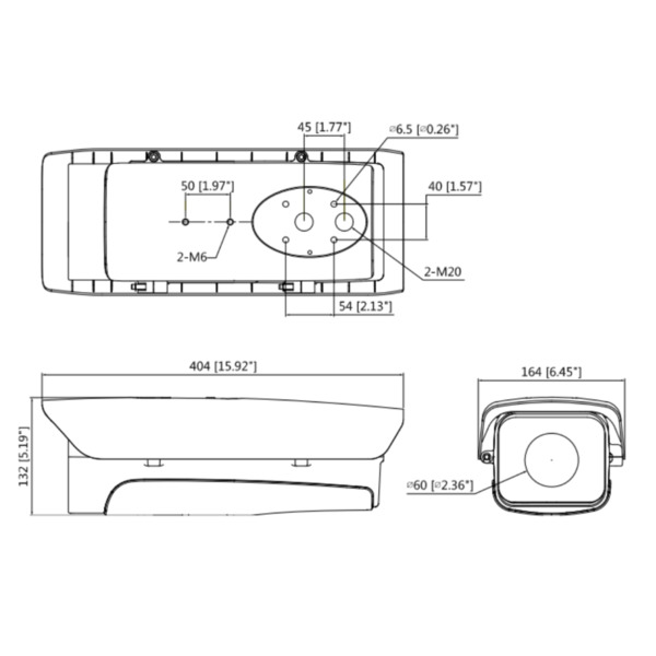 Carcasa exterior en aluminio IP67 IK10 12Vdc/24Vac (1)
