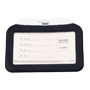 CARDCUBE CARD-HOLDER-CLIP-BLACK Porta-tarjetas - Cordón retráctil y disposición de clip - Disposición vertical - Láminas de plás (2)