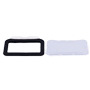 CARDCUBE CARD-HOLDER-H-BLACK Porta-tarjetas - Disposición Horizontal - Láminas de plástico protectoras - Fabricado en silicona - (2)