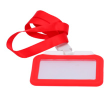 CARDCUBE CARD-HOLDER-H-RED Porta-tarjetas - Disposición horizontal - Láminas de plástico protectoras - Fabricado en silicona - C