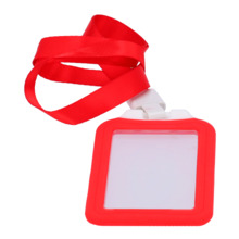 CARDCUBE CARD-HOLDER-V-RED Porta-tarjetas - Disposición vertical - Láminas de plástico protectoras - Fabricado en silicona - Col