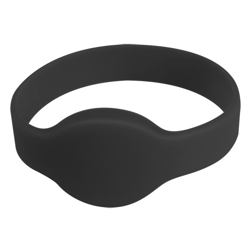 CARDCUBE MF-BAND-BK Pulsera de proximidad - ID por radiofrecuencia - MF pasivo | Color negro - Alta frecuencia 13.56 MHz - Diáme