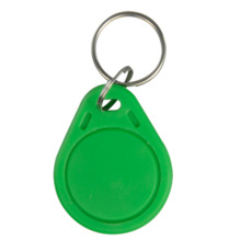 CARDCUBE MF-TAG-G Llavero TAG de proximidad numerado - ID por radiofrecuencia - MF pasivo | Color verde - Alta frecuencia 13.56