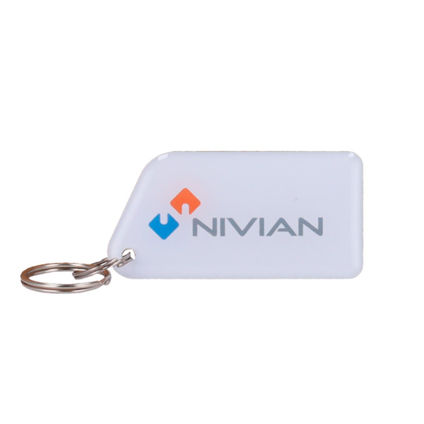 CARDCUBE NV-TAG-DUAL Llavero TAG de proximidad - ID por radiofrecuencia - EM y MF pasivo | Resina epoxi brillante - Frecuencia 1 (9)
