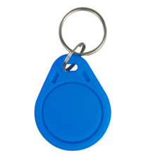 CARDCUBE RFID-TAG Llavero TAG de proximidad numerado - ID por radiofrecuencia - EM pasivo | Color azul - Baja frecuencia 125 kHz