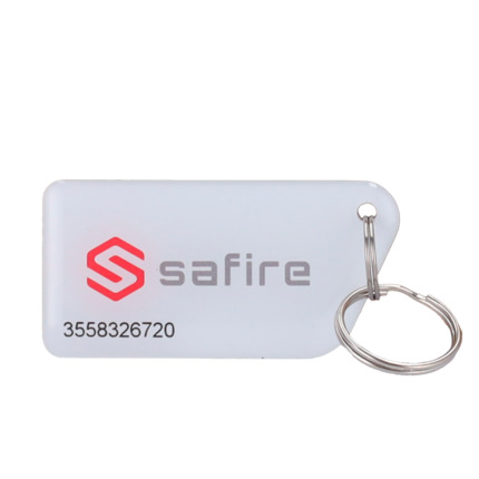 Comprar CARDCUBE SF-TAG-MF-EPOXY Llavero TAG de proximidad numerado - ID por radiofrecuencia - MF pasivo | Resina epoxi brillante - Alta frecuencia 13.56 MHz - Dimensiones: 56 (An) x 28 (Al) mm - Bolsa de 10 unidades