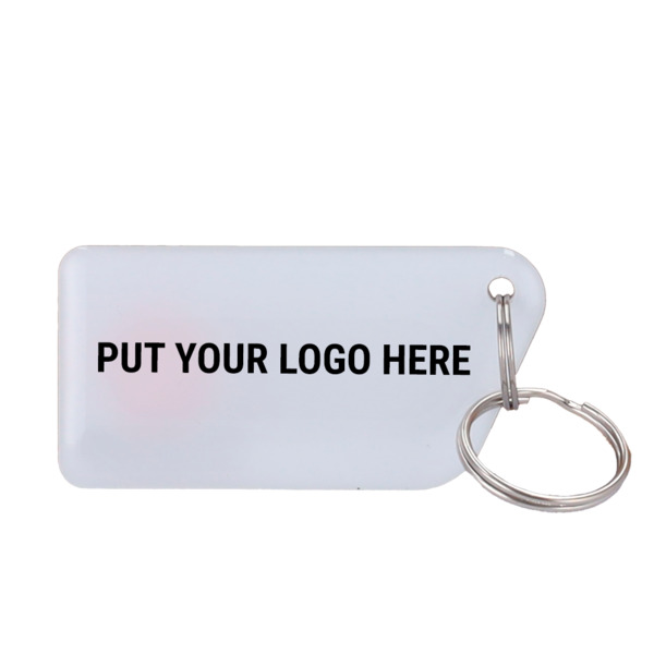 CARDCUBE TAG-MF-EPOXY-CUSTOM-1000 Llavero TAG de proximidad personalizable - MF 13.56 MHz pasivo | 1000 unidades - Número ID y l