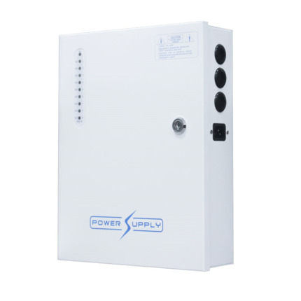 Comprar CCTV Direct CTD-624N CTD-624N Fuente de alimentación en caja metálica de 9 salidas 12V /10A totales. Configurado con interfaz de batería de respaldo y función de carga/descarga. Protección individual por fusible. Indicador LED externo para cada s