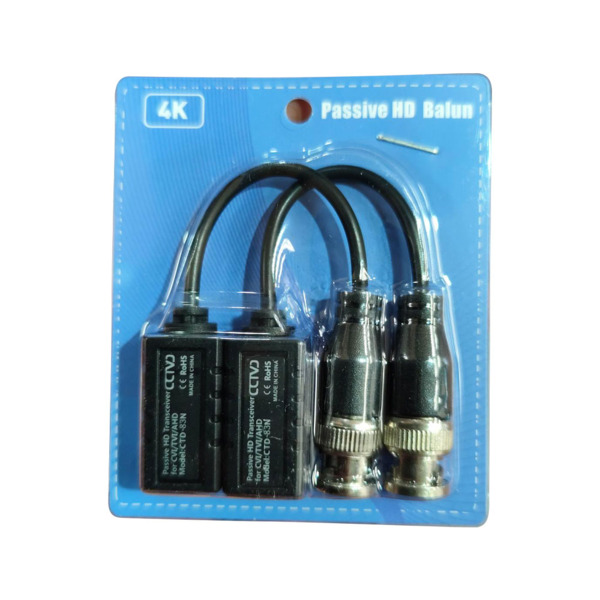 CCTV Direct CTD-83N CTD-83N Transceptor pasivo de vídeo CVI/TVI/AHD por par trenzado. Hasta 400 metros 1080P (CVI). Blister de d
