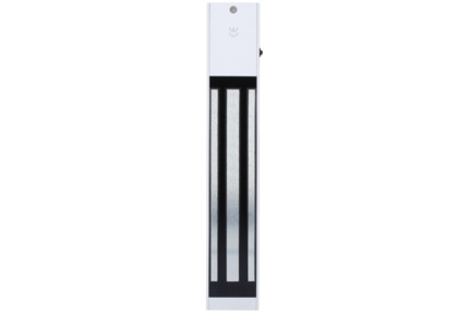 Comprar CDVI C3S11 Electroimán de superficie monitorizado, retención hasta 300 kg, 12/24 V DC, bajo consumo, con placa y LED integrado.