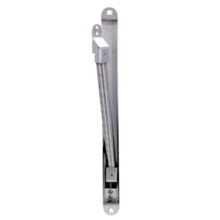 CDVI DL400 Pasacables oculto metallico para apertura de puerta de 90º de 210mm