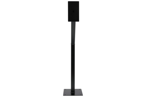 CDVI GNP-1C Poste de acero para vehículos, altura 1 m. Sección 50×50 mm. Ideal para lectoras o interfonos. Peso: 7,95 kg.