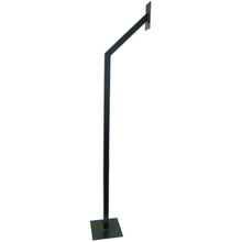 CDVI GNP-1L Poste de acero para camiones, altura 2,1 m. Sección 50×50 mm.  Ideal para lectoras o interfonos. Peso: 13,11 kg.
