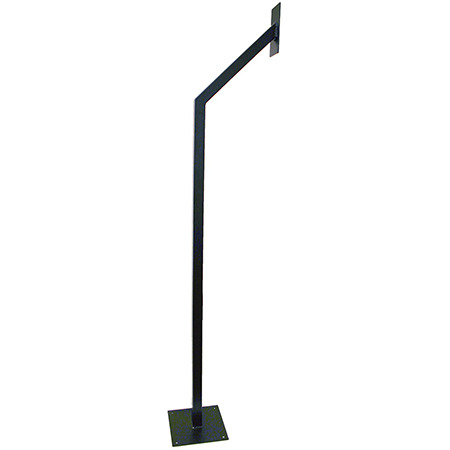 CDVI GNP-1L Poste de acero para camiones, altura 2,1 m. Sección 50×50 mm.  Ideal para lectoras o interfonos. Peso: 13,11 kg.