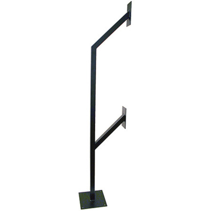 Comprar CDVI GNP-2CL Poste dual de acero para coche y camión. Alturas: 1 m y 2,1 m. Sección 50×50 mm. Peso: 16,3 kg.