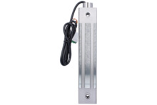 CDVI I400SR Electroimán de superficie, retención 400 kg, acero inoxidable, 12/24 V DC, fail safe.