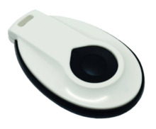 CDVI RX-CUBE-M433 Transmisor 1 canal, 433,96 MHz AM/ASK, código KeeLoq para sistema CUBE, alcance 250 m, batería CR2032 3 V, 58×
