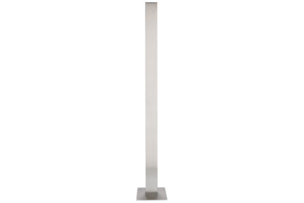 Comprar CDVI SSP-PED Poste peatonal en acero inoxidable. Altura 1,6 m, base 100×100 mm. Apto para lectores/interfonos. Peso aprox: 8 kg.