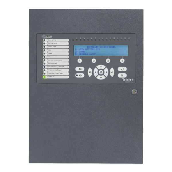 Central analógica SIMPO de 1 lazo ampliable a 2. Hasta 250 Dispositivos por lazo (1)