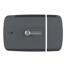 Watchman Door wBolt Cerrojo inteligente e invisible de superficie. Color negro