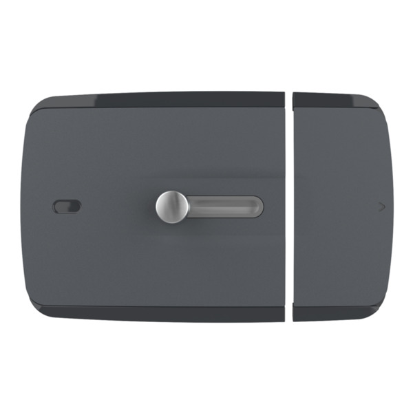 Watchman Door wBolt Cerrojo inteligente e invisible de superficie. Color negro