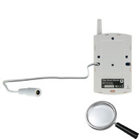 CHUANGO GT-126 Detector de rotura de cristal - Inalámbrico - Antena externa - Indicador LED de baja bateria - Distancia de detec (4)