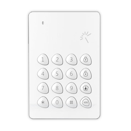 Comprar CHUANGO KP-700 Teclado independiente - Inalámbrico - Antena interna - Permite armado/desarmado - Compatible con llaveros de proximidad - Alimentación 3 pilas AAA 1.5 V LR6