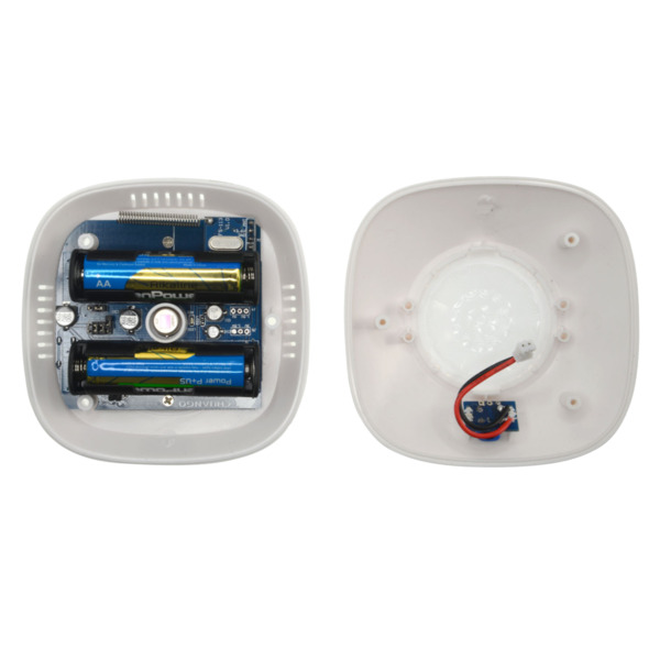 CHUANGO PIR-700 Detector PIR para techo - Inalámbrico - Antena interna - Indicador LED de baja bateria - Detección 360º, sin áng (5)