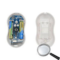 CHUANGO PIR-800 Detector PIR tipo cortina - Inalámbrico - Antena interna - Indicador LED de baja bateria - Detección tipo &quot; (6)
