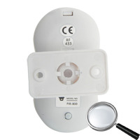 CHUANGO PIR-800 Detector PIR tipo cortina - Inalámbrico - Antena interna - Indicador LED de baja bateria - Detección tipo &quot; (4)