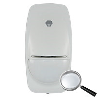 CHUANGO PIR-860 Detector volumétrico PIR - Inalámbrico - Antena interna - Indicador LED de baja bateria - Compatible con Panel H (2)
