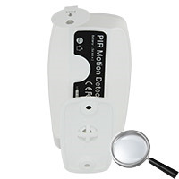 CHUANGO PIR-860 Detector volumétrico PIR - Inalámbrico - Antena interna - Indicador LED de baja bateria - Compatible con Panel H (4)
