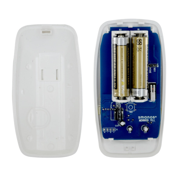 CHUANGO PIR-860 Detector volumétrico PIR - Inalámbrico - Antena interna - Indicador LED de baja bateria - Compatible con Panel H (5)