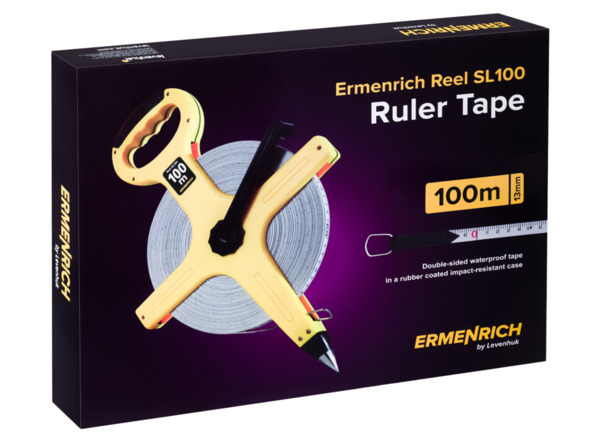 Cinta métrica de topografía Ermenrich Reel SL100 (6)