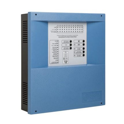 Comprar Cofem COFEM-110 CLVR08ZCRI Central automática convencional de 8 zonas de detección y alarma de incendios. Incluye módulo de conexión CRI/CRA. EN 54-2 y EN 54-4.