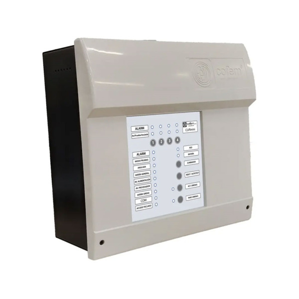 Cofem COFEM-115 IRON04 Central automática IRON Cofem para detección y alarma de incendios. 4 zonas para uso de dispositivos conv
