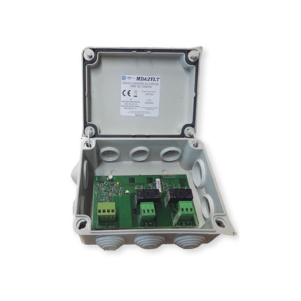 Comprar Cofem COFEM-54 MDA2YLT Módulo analógico microprocesado y direccionable de 2 salidas de relés de contacto seco. Aislador de cortocircuito. Se instala como un elemento más del bucle.