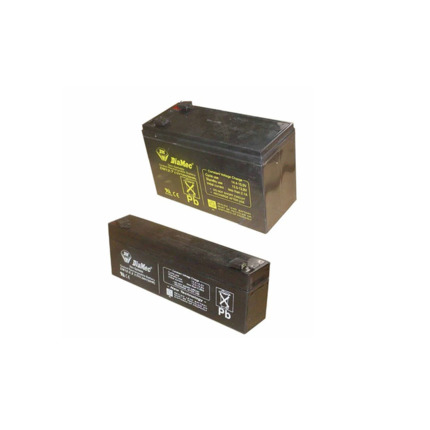 Comprar Cofem DEM-930 BT-2406 Conjunto de 2 baterías de 12V CC con capacidad de 6 Ah. Baterías de 12V CC para la alimentación del sistema de detección y alarma de incendios de Cofem.