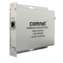 Comnet CLFE1EOU Transceptor ethernet vía UTP hasta 900 metros. Compatible PoE, formato Mini