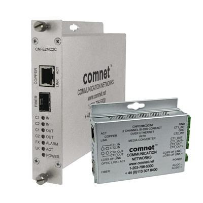 Comnet CNFE2MC2CM MEDIA CONVERTER, 100 MB/S , 2 Duplex Contacts, MINI, SFP REQUIRED