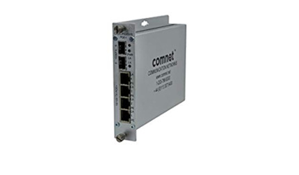 Comprar CNGE2FE4SMSPOEHO Switch industrial auto-gestionable de 4 puertos 10/100 PoE+, 2 puertos SFP Gigabit. PoE: 2TX 60W + 2TX 30W. Fuente alimentación  no incluida