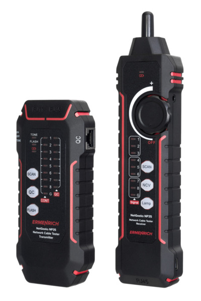 Comprobador de cables de red Ermenrich NetGeeks NP35 (1)