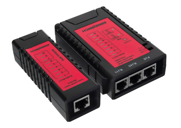 Comprobador de cables y PoE Ermenrich NetGeeks NP10 (5)