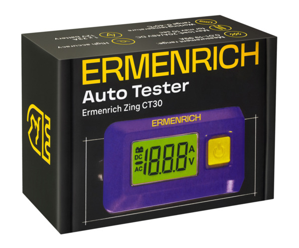 Comprobador de corriente automotriz Ermenrich Zing CT30 (7)