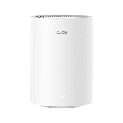 Comprar Cudy CUDY-23 M1800 (1-Pack) Sistema WiFi 6 en malla AX1800 de banda dual. 1201 Mbps en 5 GHz y 574 Mbps en 2,4 GHz. Roaming sin fisuras, cobertura en toda la casa. 2 puertos Gigabit Ethernet. 4 antenas internas. OFDMA, MU-MIMO, Beamforming, WPA3.