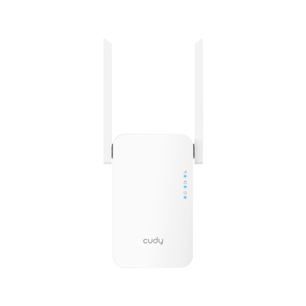 Cudy CUDY-26 RE1800 Extensor de alcance de doble banda AX1800. Antenas externas. Funciona con cualquier router o pasarela estánd
