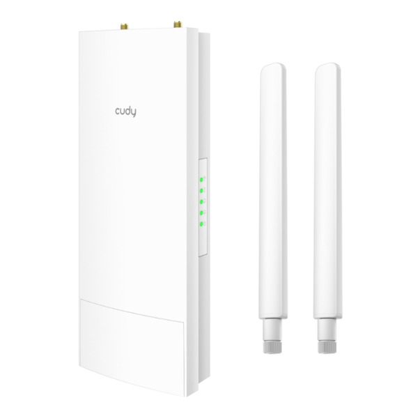 Cudy CUDY-4 AP3000 Outdoor Punto de acceso WiFi 6 de exterior. Velocidad Wi-Fi de doble banda. Frecuencias: 2,4GHz y 5GHz. Cifra