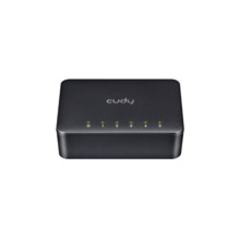 Cudy CUDY-7 FS105D 5 puertos RJ45 de 10/100 Mbps con autonegociación. Hasta 200Mbps Full-Duplex. Admite autoaprendizaje y autoen