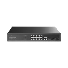 Cudy CUDY-77 GS2008S2 8 puertos RJ45 Gigabit. 2 ranuras SFP Gigabit. 1 puerto RJ45 Consola. Funciones de gestión L2. Soporta aut